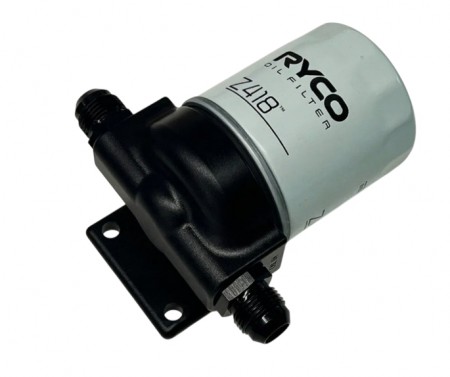 RSP Billet braketter for flytting av oljefilter - Versjon 2